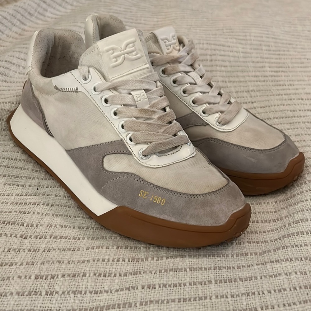 White sneakers